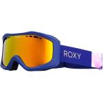 Gafas azules de plástico de snowboard  rebajadas Roxy Sunset talla M para mujer 