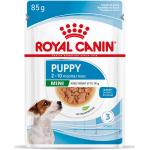 Royal Canin Mini Puppy comida húmeda para cachorro de razas tamaño pequeño - Pack 12 x Bolsa de 85 gr
