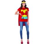 Disfraces multicolor de poliester de superhéroe Wonder Woman lavable a máquina Rubie´s talla M 