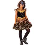 Rubies Disfraz Batgirl Deluxe para niñas, Vestido, capa y antifaz, Oficial DC Comics, DC Superhero Girl, para Halloween, Navidad, Cumpleaños y Carnaval