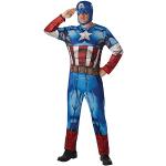 Disfraces multicolor de poliester Capitán América Rubie´s talla L 