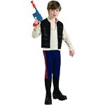 Rubies - Disfraz de Han Solo para niño, infantil 7-8 años ( 883160-L)