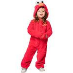 Disfraces multicolor de Halloween infantiles Barrio Sésamo Elmo con logo Rubie´s para bebé 