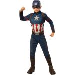 Disfraces de superhéroes infantiles Capitán América Rubie´s 4 años 