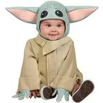 Disfraces multicolor de Halloween infantiles Star Wars Yoda Baby Yoda Rubie´s para bebé 