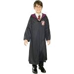 Rubies Disfraz Harry Potter Clásico para niños y niñas, Túnica con capucha unisex con insignia de Gryffindor impresa, Magos Hogwarts, Licencia Oficial Warner Bros