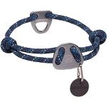RUFFWEAR Collar Reflectante y Ajustable para Perros Knot-a-Collar, 20"-26", Azul Lunar