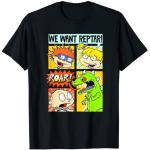 Rugrats Group Box Up We Want Reptar Camiseta