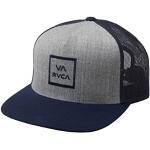 Gorras grises de béisbol  con logo RVCA Talla Única para hombre 