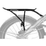Rymebikes Folding Bike Brake Disc Brake Pannier Rack Negro
