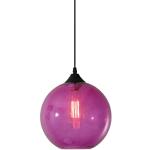 Lámparas colgantes lila de metal de rosca E27 vintage 