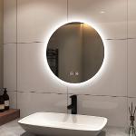 Espejos de baño de aumento 50 cm de diámetro 