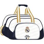 Bolsos blancas de poliester de la fútbol rebajadas Real Madrid Safta para mujer 