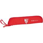 Portaflautas rojas de poliester rebajadas Sevilla FC acolchadas Safta para mujer 