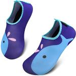 Zapatillas antideslizantes azules de goma Saguaro talla 27 para mujer 