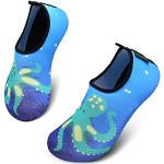 Zapatillas antideslizantes azules de goma Saguaro talla 21 para mujer 