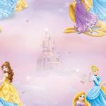 Papeles multicolor de pared Princesas Disney 