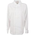 Camisas blancas de algodón Saint Laurent Paris talla M para mujer 