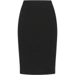 Faldas tubo negras de viscosa rebajadas de punto Saint Laurent Paris talla XL para mujer 
