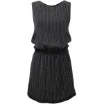 Vestidos cortos negros de viscosa rebajados Saint Laurent Paris talla XL para mujer 