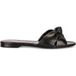 Zapatillas negras de cuero de piel rebajadas Saint Laurent Paris talla 36,5 para mujer 