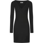 Vestidos cortos negros de viscosa rebajados Saint Laurent Paris talla S para mujer 