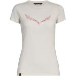 Camisetas deportivas blancas de algodón rebajadas tallas grandes transpirables con logo Salewa talla M para mujer 