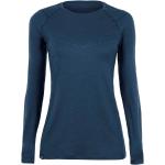 Salewa Pure Logo Alpine Merion Responsive Long Sleeve T-shirt Azul 2XS Mujer