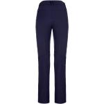 Pantalones azules de softshell rebajados de verano transpirables Salewa talla L para mujer 