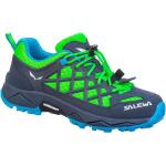 Zapatillas azules de caucho de running respirables Salewa Wildfire talla 31 para mujer 