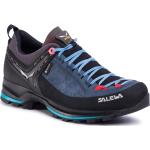 Botas azules de goma de trekking Salewa Trainer para mujer 