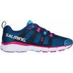 Zapatillas azules de running rebajadas Salming Enroute talla 38,5 para mujer 