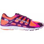 Zapatillas lila de caucho de running rebajadas livianas Salming Speed talla 38 para mujer 