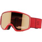 Gafas rojas de snowboard  Salomon Aksium talla XS para mujer 