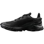 Salomon Alphacross 4 Gore-Tex Zapatillas Impermeables de Trail Running para Mujer, Agarre potente, Protección frente al agua y el clima, Comodidad duradera, Black, 37 1/3