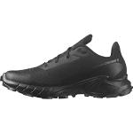 Zapatillas negras de goma de running rebajadas Salomon Alphacross talla 37,5 para mujer 