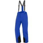 Pantalones azules Bluesign de montaña de invierno impermeables Salomon Brilliant talla M para hombre 