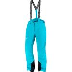 Pantalones azules Bluesign de montaña impermeables Salomon Brilliant talla XS para mujer 