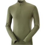 Camisetas deportivas verdes de tejido de malla transpirables Salomon Explore 