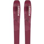 Esquís rojos de goma rebajados Salomon QST 153 cm para mujer 