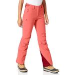 Pantalones rosas de sintético de esquí de invierno impermeables Salomon Icemania talla M para mujer 