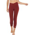 Pantalones rojos de poliester de cintura alta rebajados Salomon talla S de materiales sostenibles para mujer 
