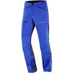 Pantalones azules de Softshell de softshell cortavientos Salomon talla XL para hombre 