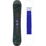 Tablas azules de madera de snowboard rebajadas con rayas Salomon Pulse 152 cm para mujer 