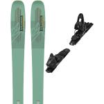 Esquís freestyle verdes de lino rebajados Salomon QST 152 cm para mujer 