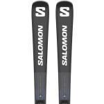 Esquís negros rebajados Salomon S-Max 165 cm para mujer 