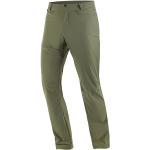 Pantalones verdes de senderismo de verano transpirables Salomon Wayfarer talla L para hombre 