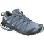 Zapatillas azules de goma de running rebajadas Salomon Trail talla 37,5 para mujer 