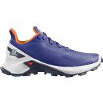 Zapatillas azules de running rebajadas Salomon Alphacross talla 31 para hombre 