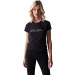 Camisetas negras Salsa talla XS para mujer 